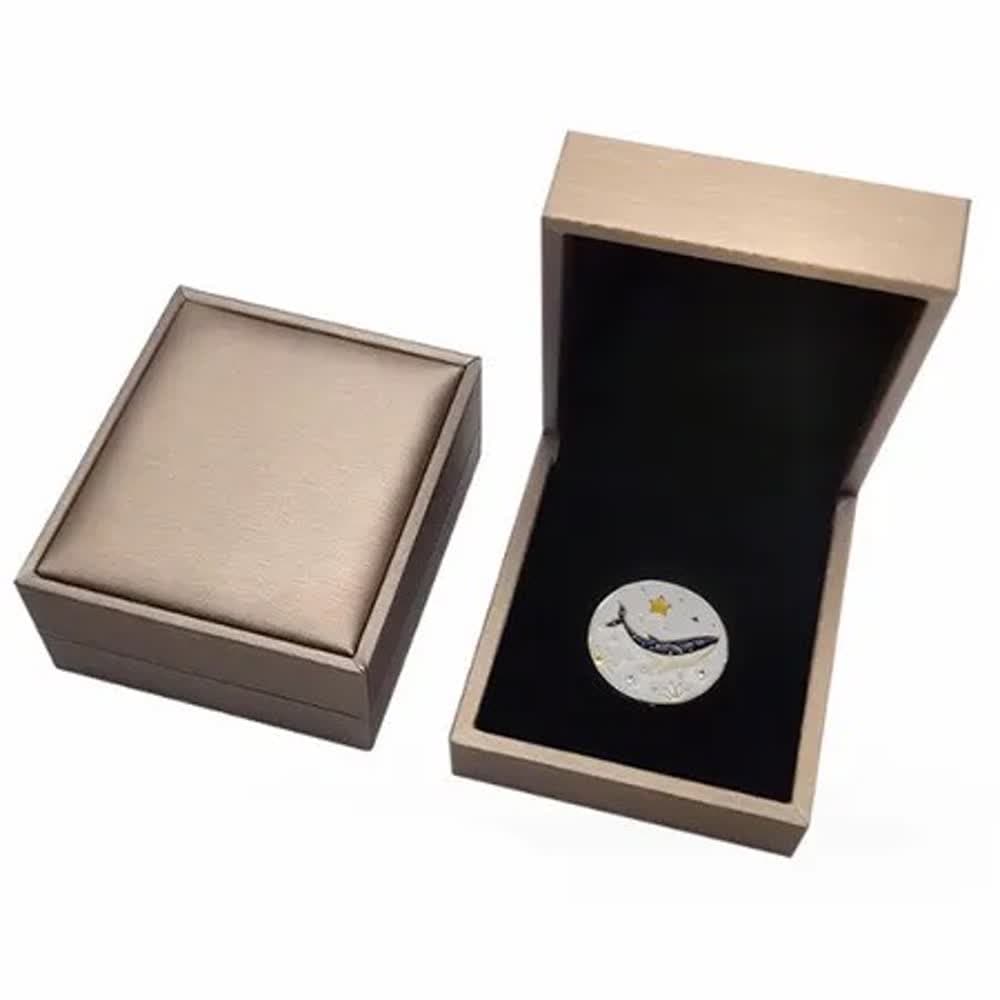 Gold PU Box