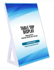 Plastic Desk Display