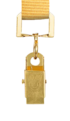 Metal Bulldog Clip (Gold)
