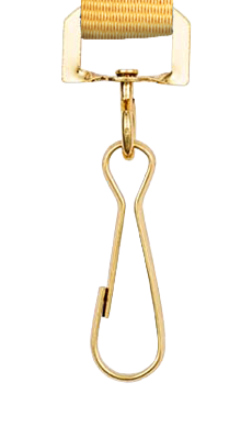 Metal J-Hook (Gold)